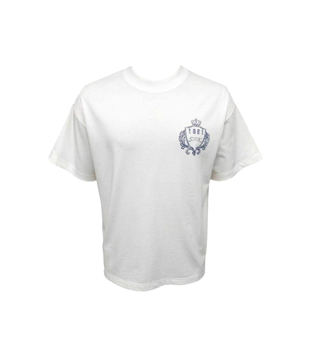T-shirt Motif/style Emblème Off-court Homme Blanc Slazenger-2