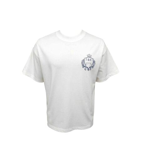 T-shirt Motif/style Emblème Off-court Homme Blanc Slazenger