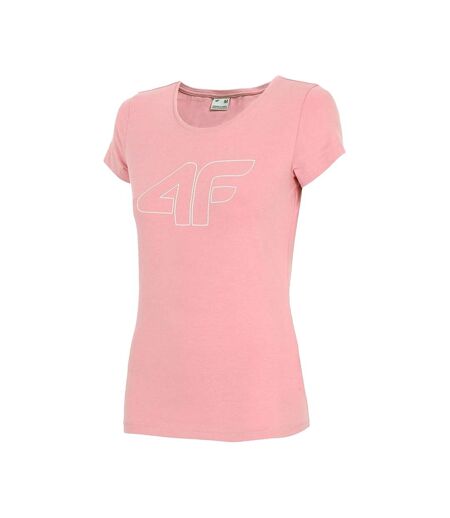 T-shirt H4z22 Femme Rose 4F