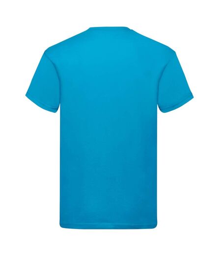 Fruit of the Loom Mens Original T-Shirt (Azure Blue) - UTRW9904