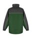 Result - Manteau de travail robuste hydrofuge coupe-vent - Homme (Vert bouteille/Noir) - UTBC932