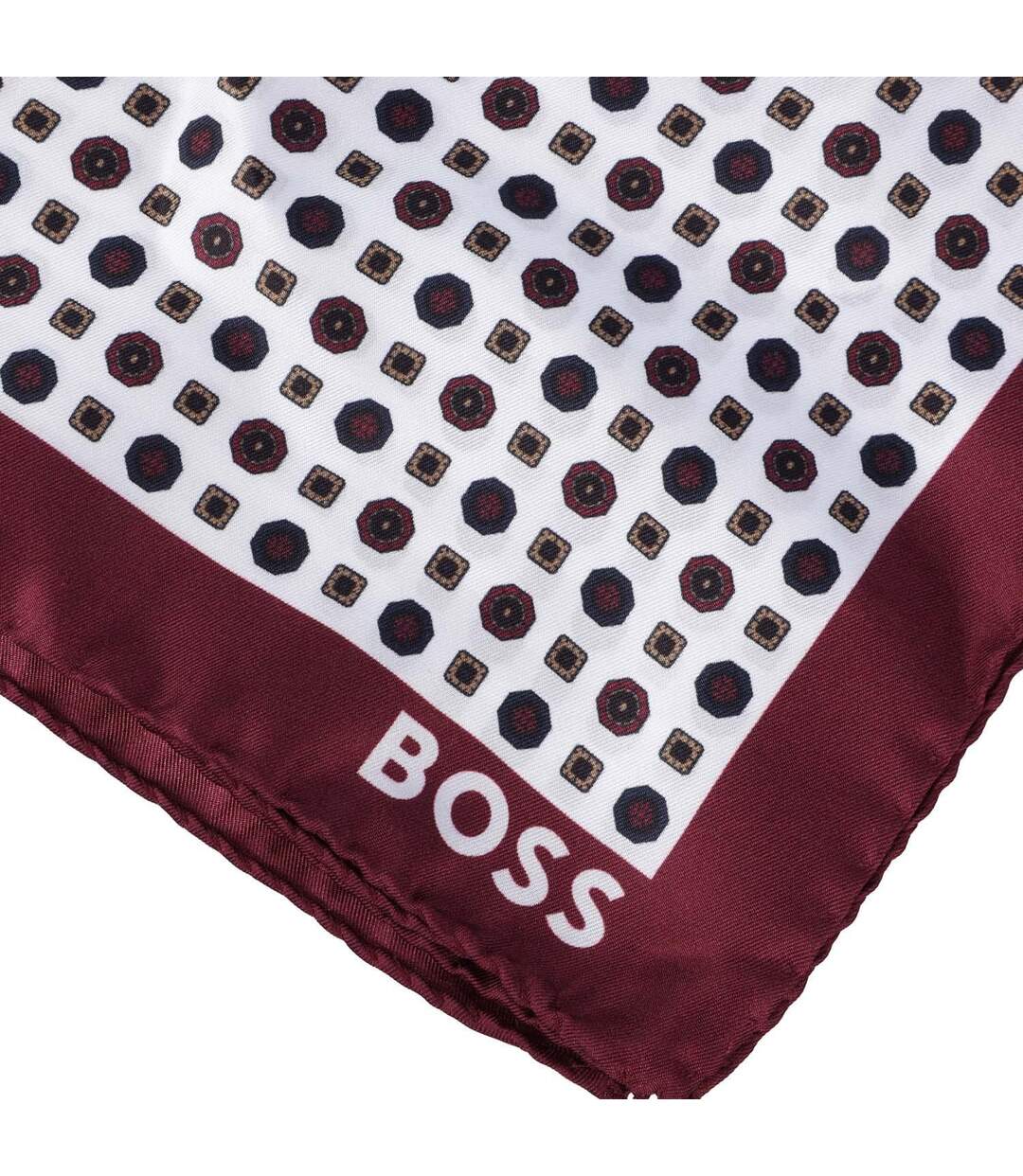 Pochette De Costume Style Logo Homme Taille Unique Naturel Pourpre Boss-3