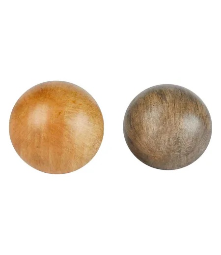Jeu de Morpion Déco en Bois Jehan 40cm Naturel