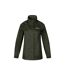 Veste Imperméable Motif/style Uni Femme Vert Kaki Respect-4