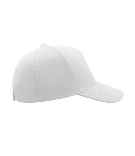 Casquette avec fermoir en scratch liberty five mixte blanc Atlantis