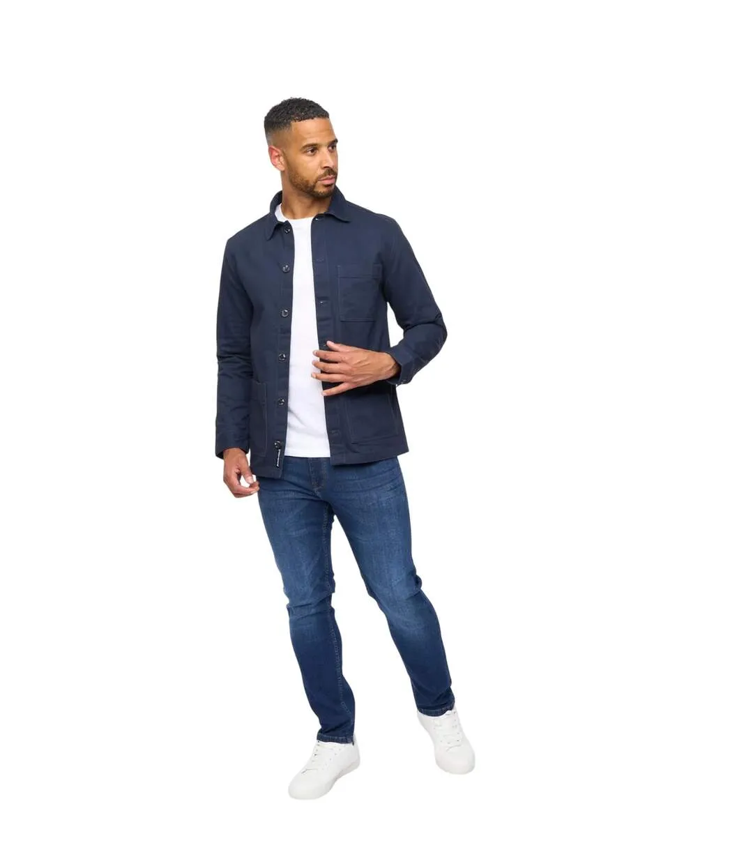 Surchemise Stanbrook Homme Bleu Marine Bewley & Ritch-2