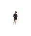 Robe Polo Spacer Femme Noir Adidas-1