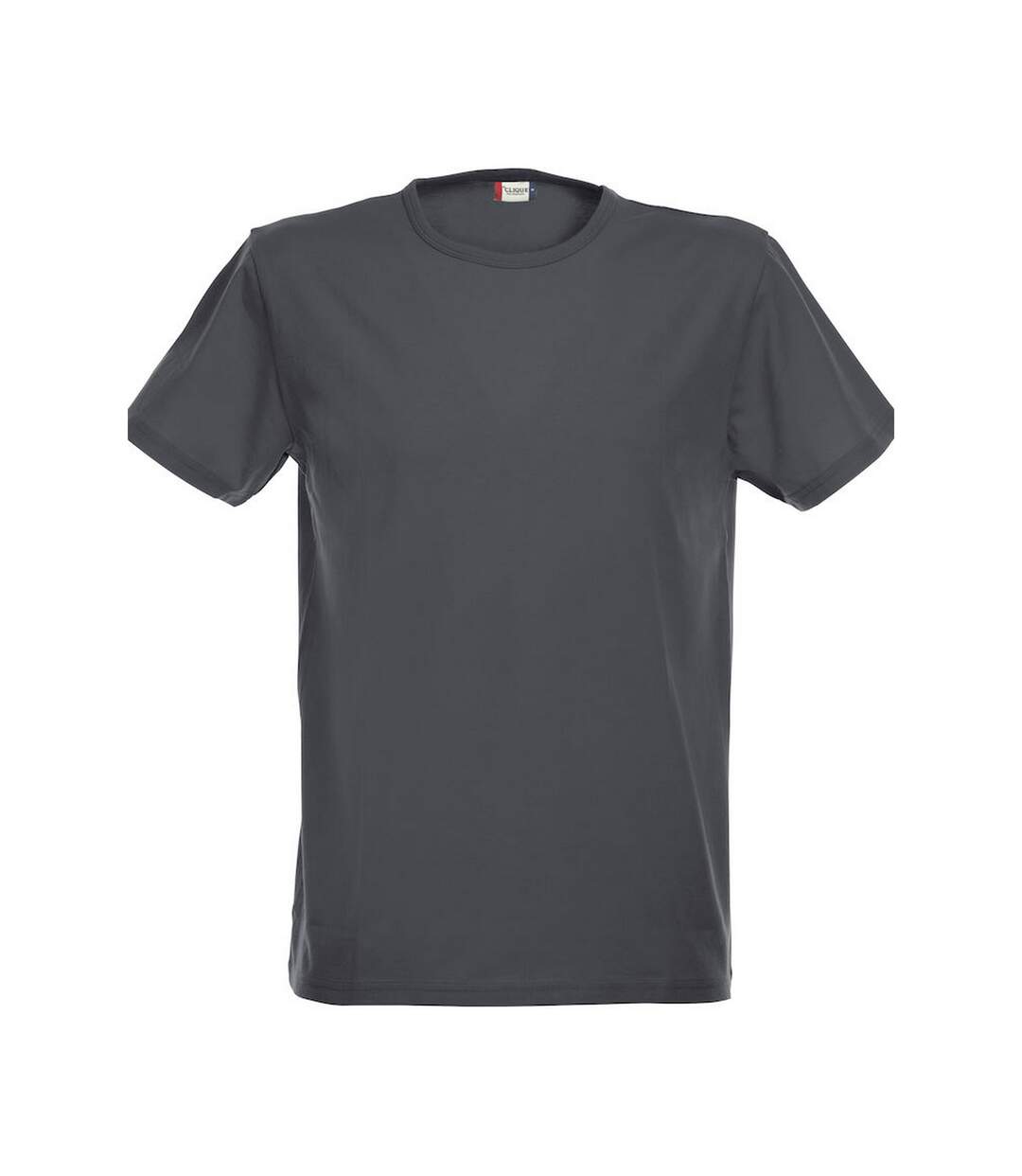 T-shirt Homme Anthracite Chiné Clique-1