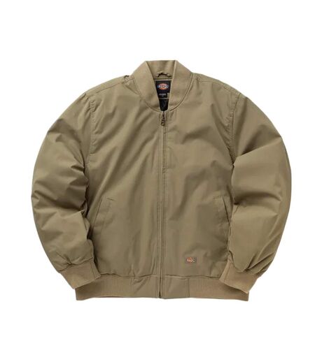 Bomber kaki homme dickies plains - m