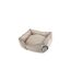 Panier Chien & Chat Velours Crafty 55cm Noisette