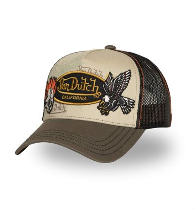 Casquette trucker avec filet adulte print devant Patches Vondutch