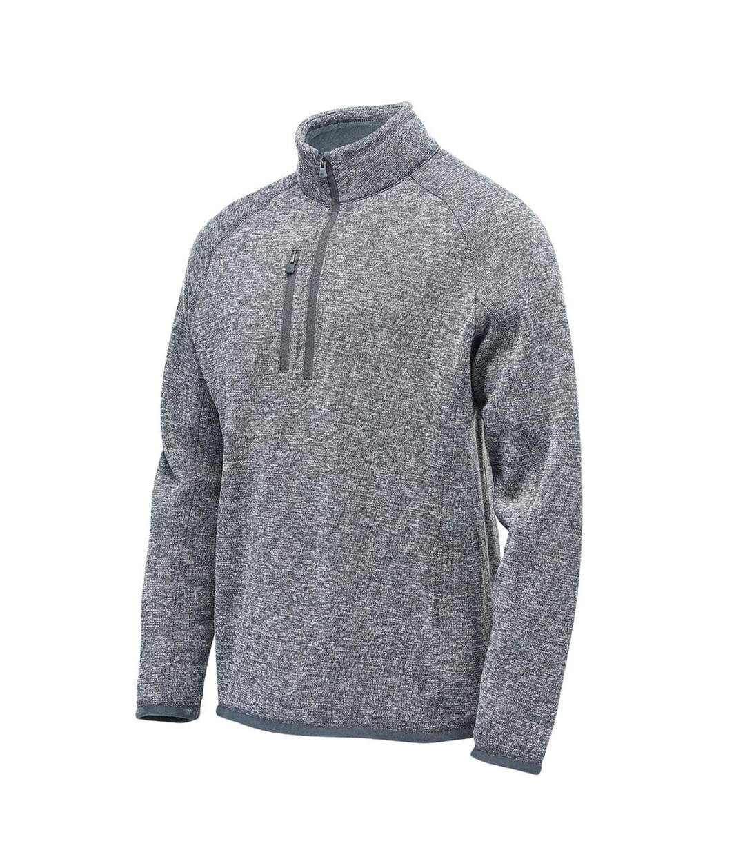 Mens avalanche quarter zip fleece top granite Stormtech