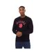 Sweat Motif/style Pois Délavé Homme Noir Diesel-1