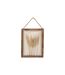 Déco Murale Bombée Blés Jonas 34cm Marron-1