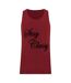Unisex Adult Stay Classy Tank Top Red Dead Legacy-1