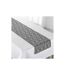 Nappe & Chemin de Table Elipsa 140x250cm Gris & Argent-1