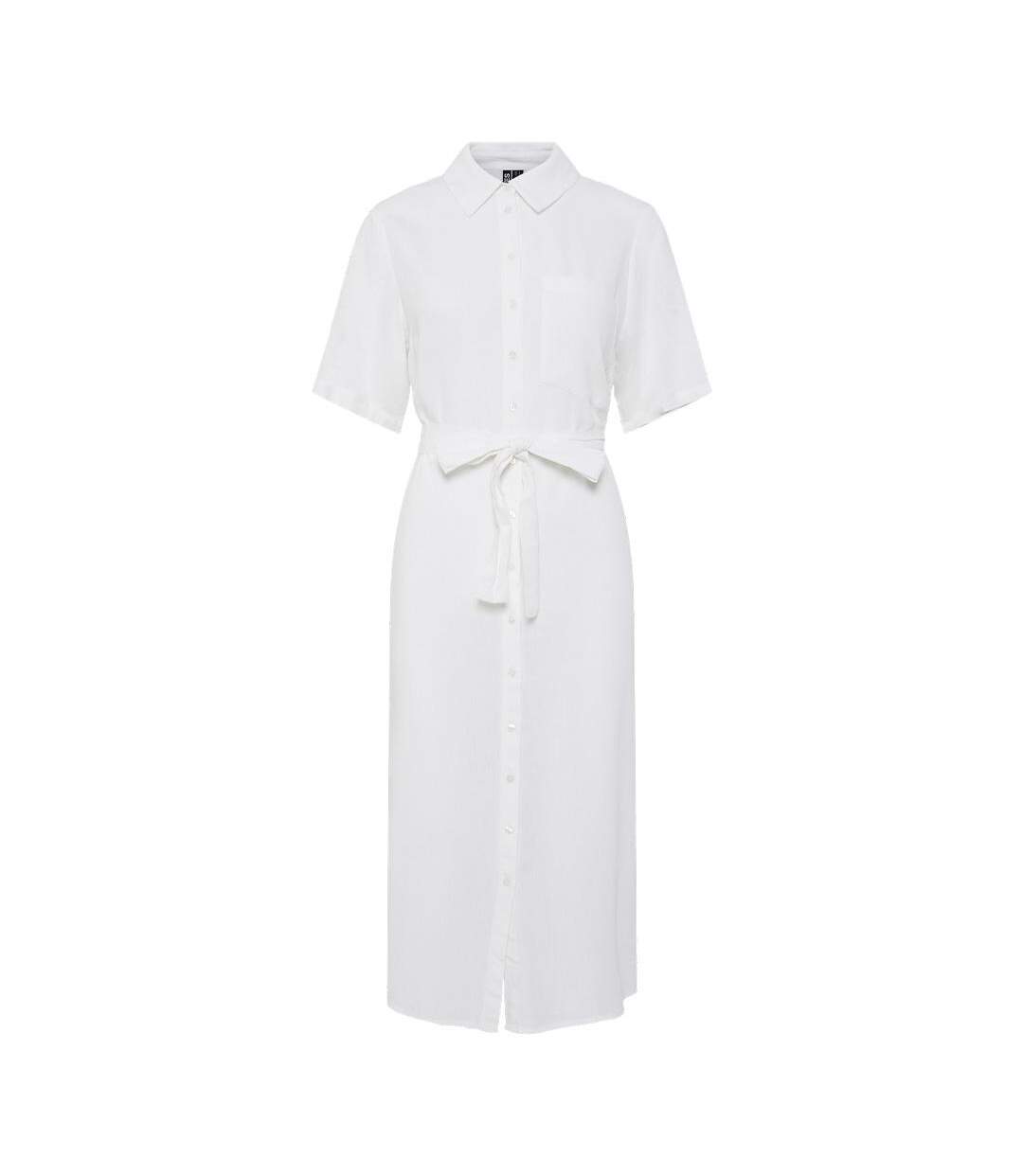 Robe blanche femme pieces pia-1