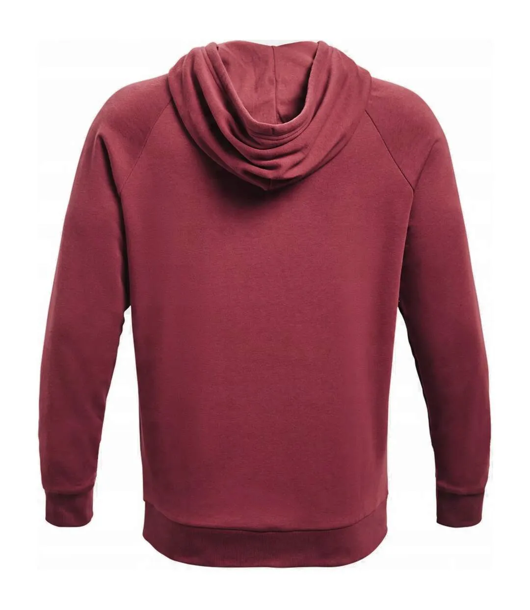 Sweat À Capuche Entraînement Style Gros Logo Rival Homme Rouge Foncé Under Armour-3