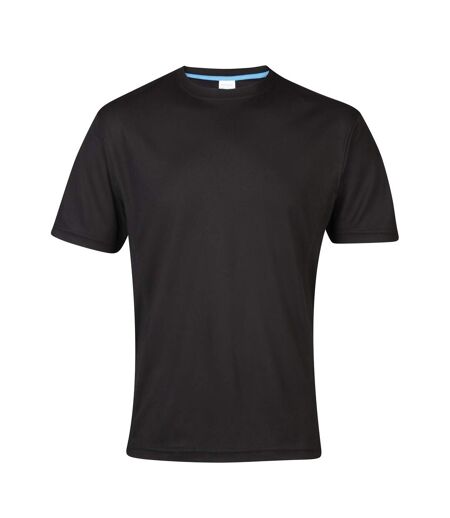 AWDis Cool Mens SuperCool Crew Sports Performance T-Shirt (Jet Black) - UTRW2539