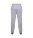Front Row Unisex Adults Striped Cuff Sweatpants (Heather Gray/Navy) - UTPC3976