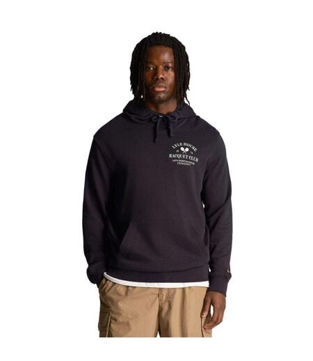 Sweat À Capuche Style Graphique Racquet Club Homme Bleu Marine Lyle & Scott