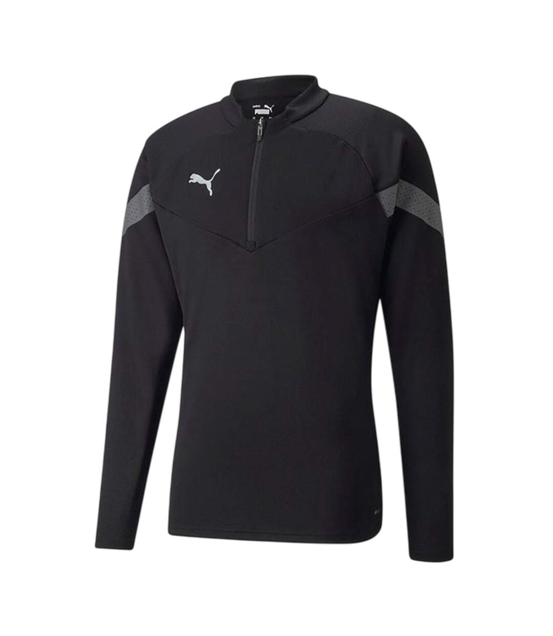 Haut De Survêtement Entraînement Teamfinal Homme Noir Imprimé Puma-1