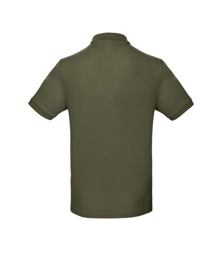 Polo Inspire Homme Vert Kaki B&C