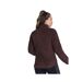 Womens/ladies Sherpa Jacket Coffee Skechers-3