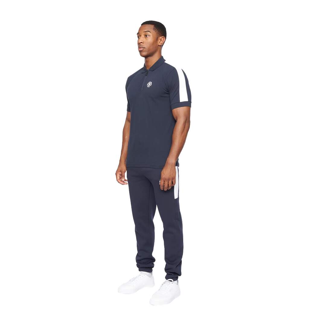 Polo calyer homme marine Henleys-3