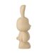 Statue Lapin en Résine Eddy 59cm Beige-2