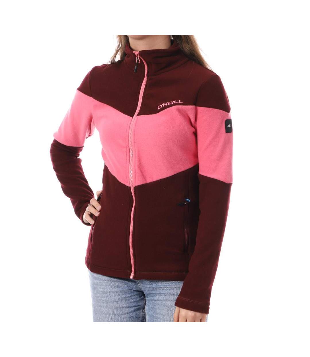 Polaire Bordeaux/Rose Femme O'Neill Star Fleece - M-1