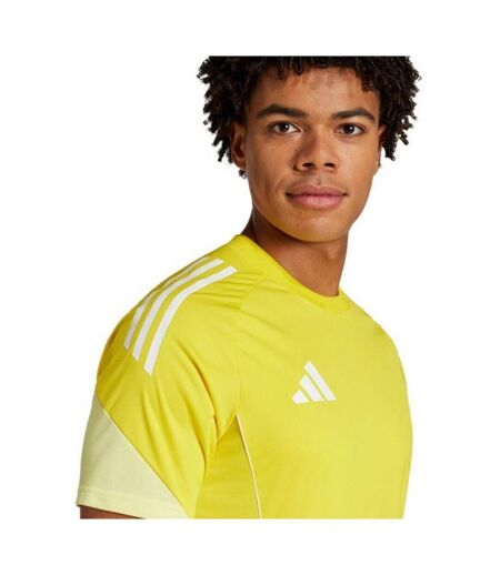Maillot Entraînement Tiro Competition Homme Jaune Adidas