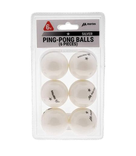 Balles De Ping-pong Taille Unique Blanc Martes