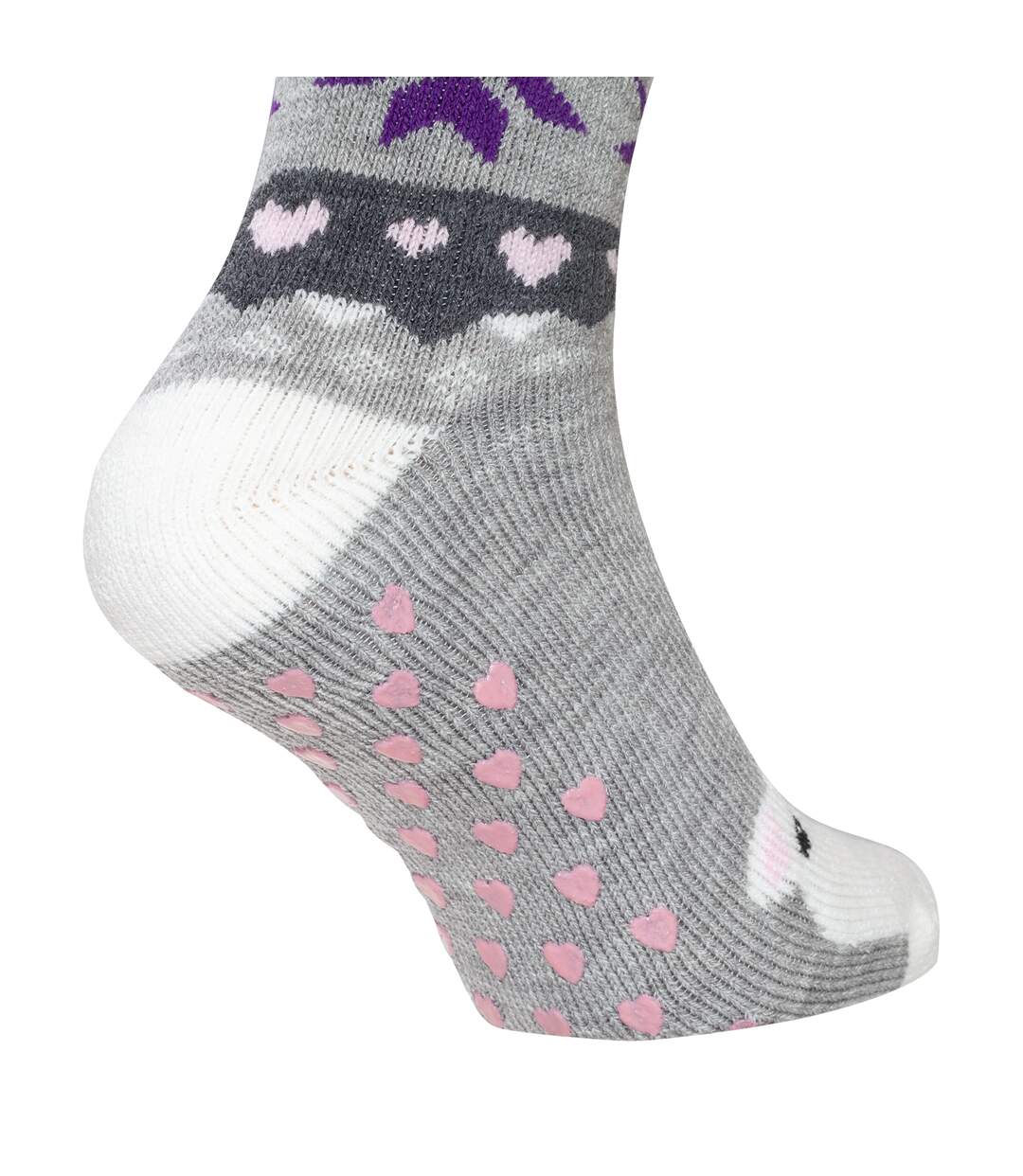 Chaussettes d´entraînement femme gris Generic-3