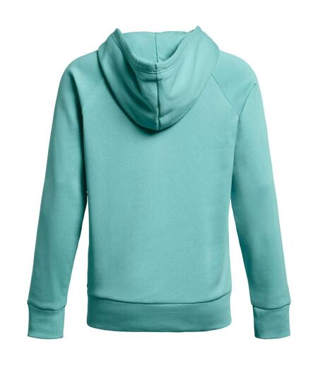 Sweat À Capuche Rival Femme Menthe Under Armour