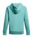 Sweat À Capuche Rival Femme Menthe Under Armour-2