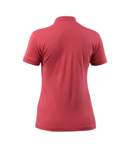 Womens/ladies Grasse Crossover Polo Shirt Raspberry Red Mascot