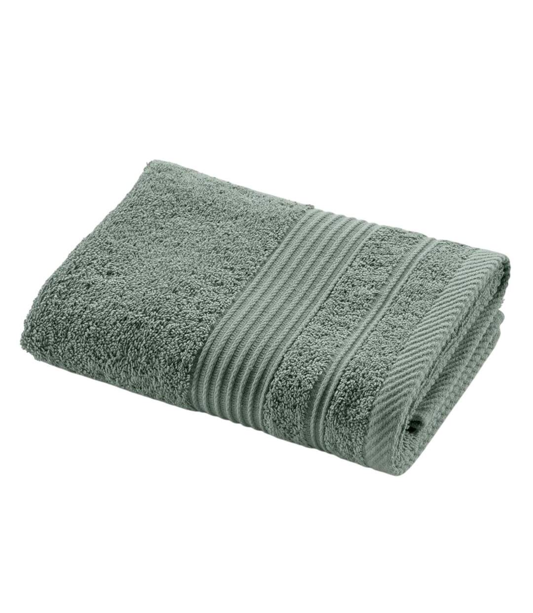 Serviette de Toilette Tendresse  50x90cm Vert Cèdre-1