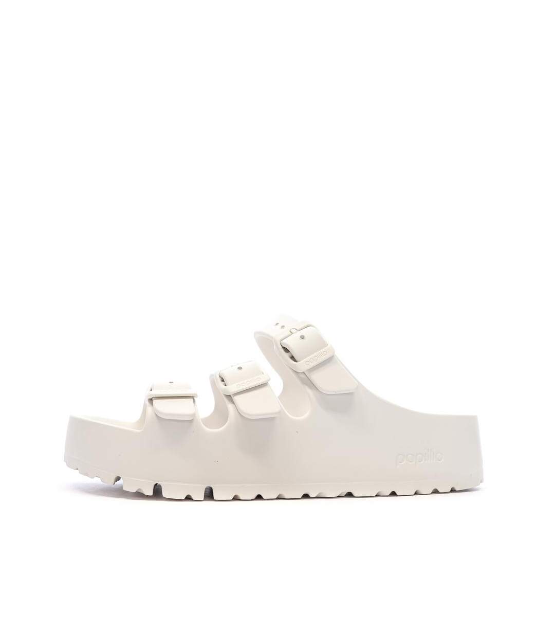Sandales blanches femme birkenstock florida-1