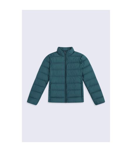 Mens Lightweight Packable Down Jacket Dark Grey Animal