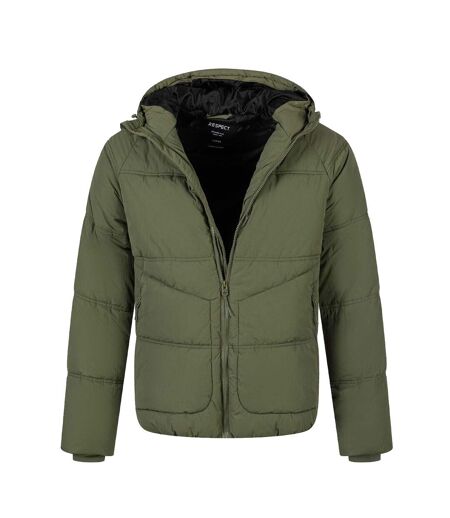 Doudoune Matelassée Motif/style Matelassé Homme Vert Kaki Minoti