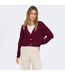 Cardigan Carol Nice Femme Bordeaux Only-3