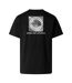 Mens Nse Back Print Classic T-shirt Black The North Face-1