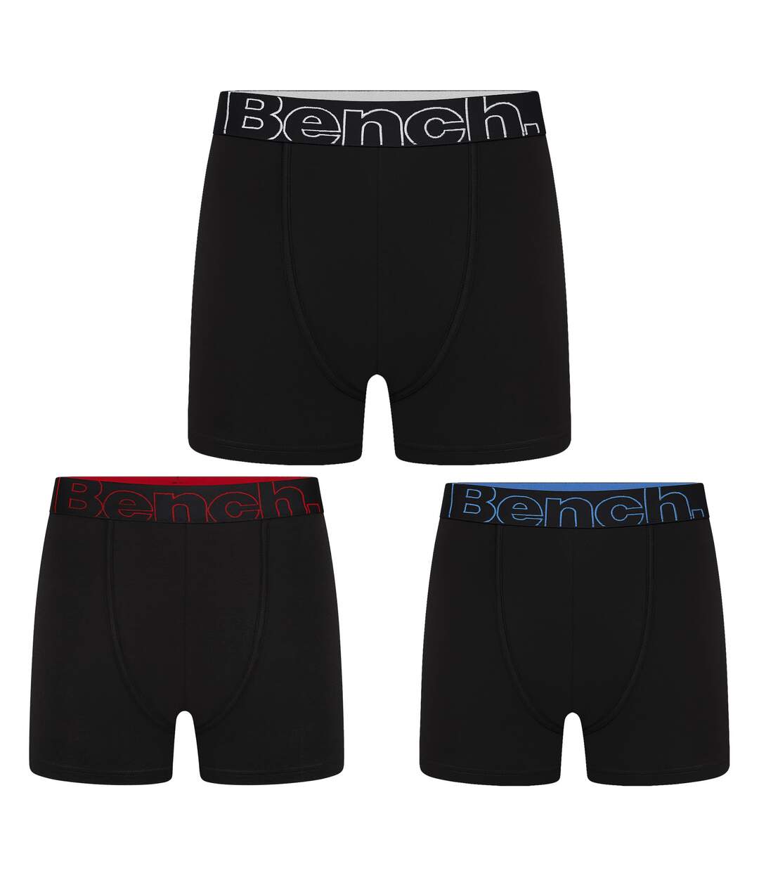 Bench - Lot de 5 Caleçons Homme Coton Confort - Collection Brento-2