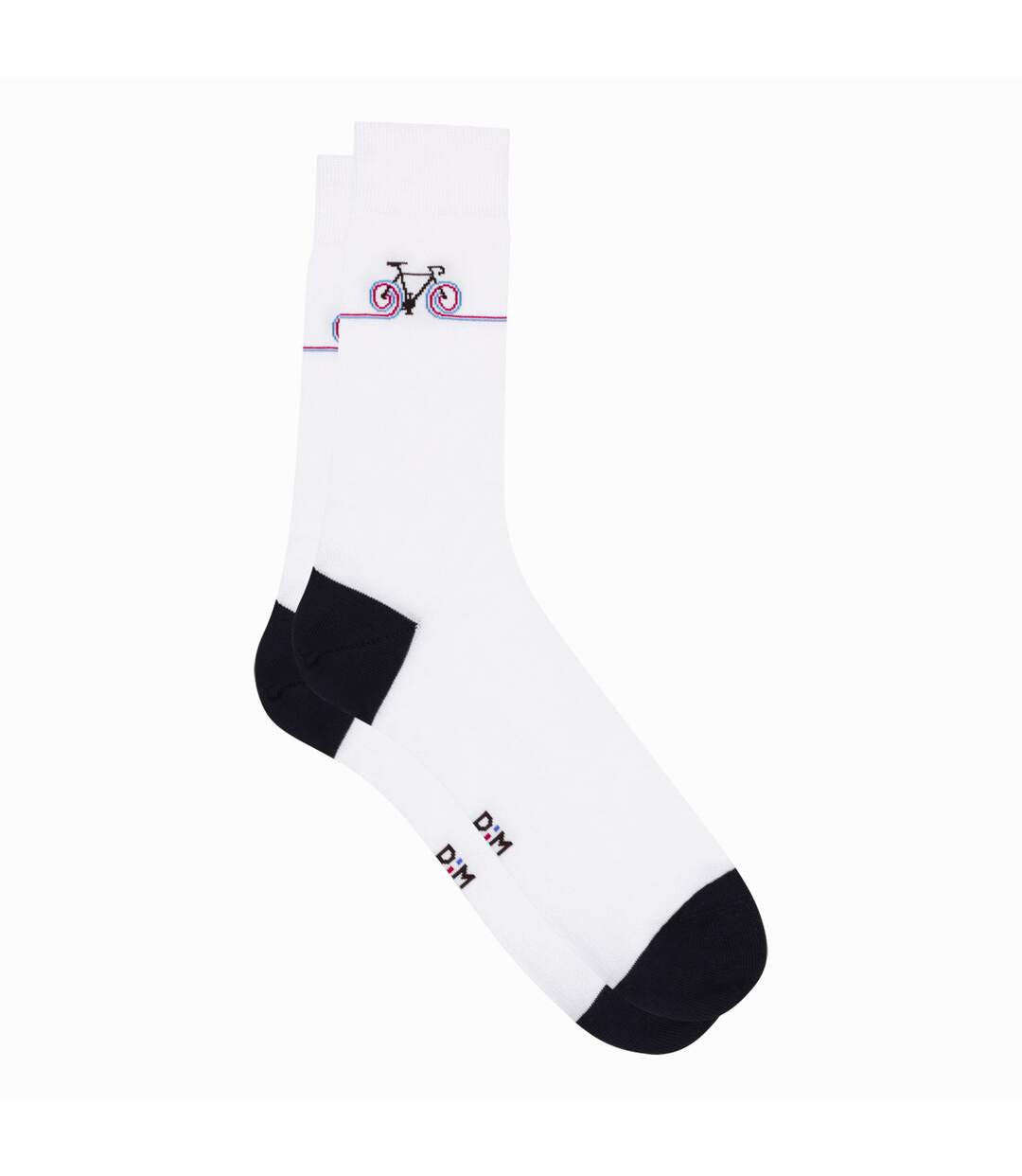 Chaussettes en coton motif Tour de France ieur Dim-1