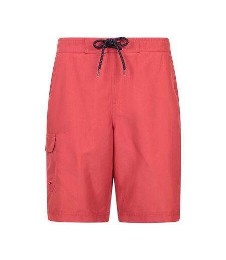 Short De Bain Motif/style Détail Contrasté Ocean Homme Bordeaux Mountain Warehouse