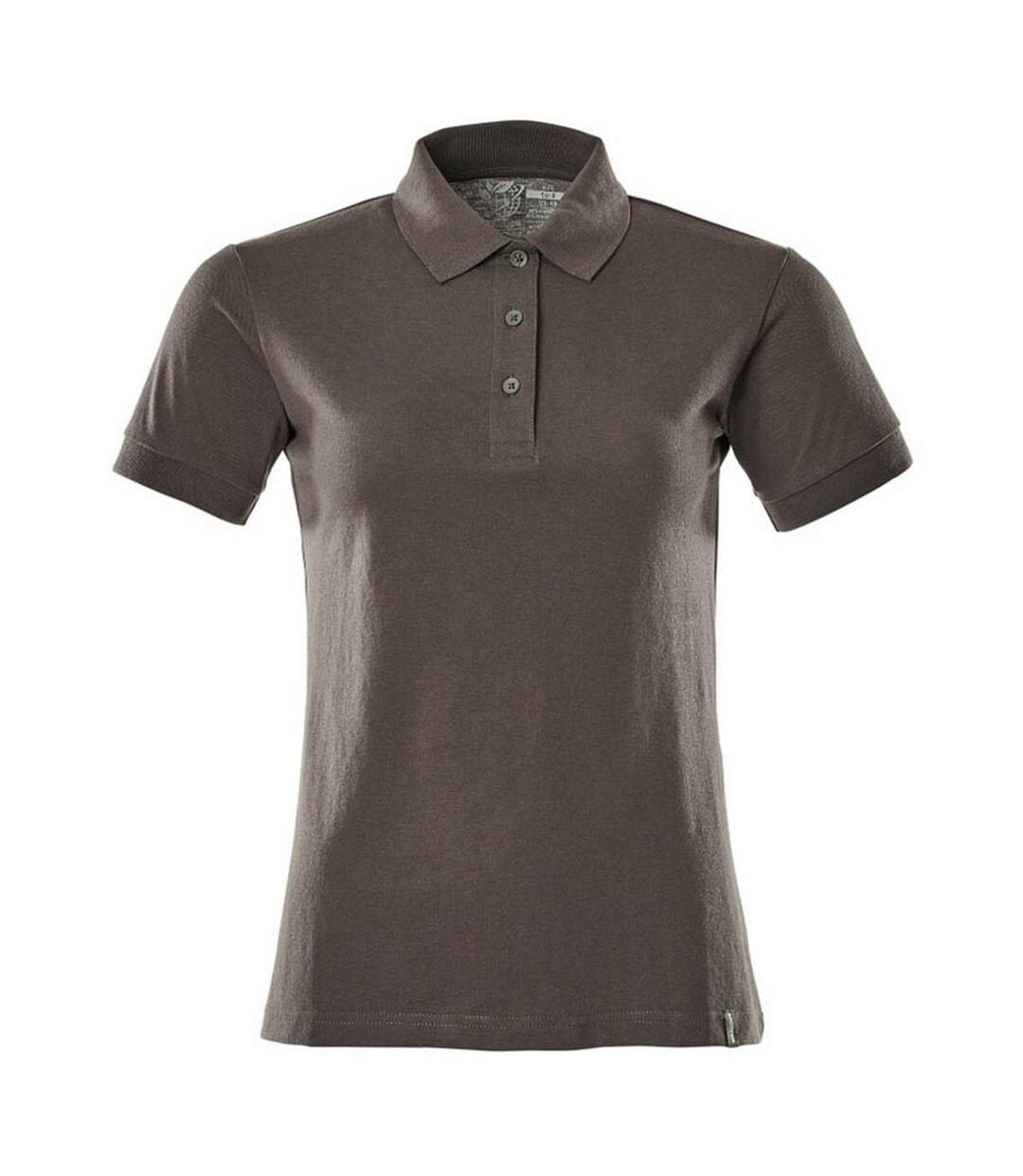 Womens/ladies Crossover Polo Shirt Dark Anthracite Mascot-1