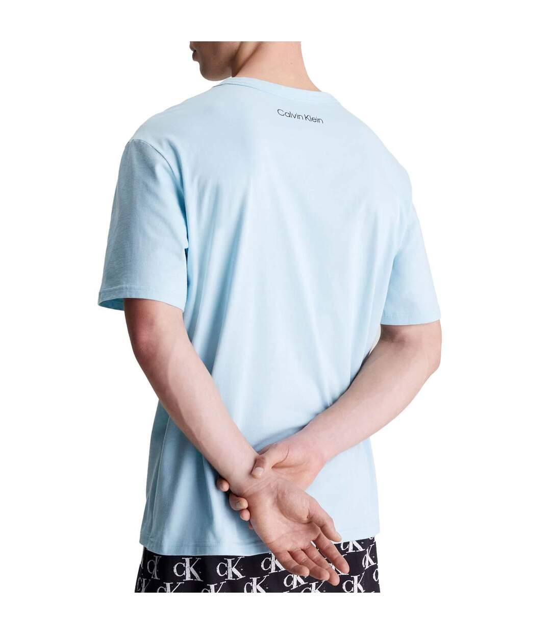 T-shirt Homme Bleu Calvin Klein-3