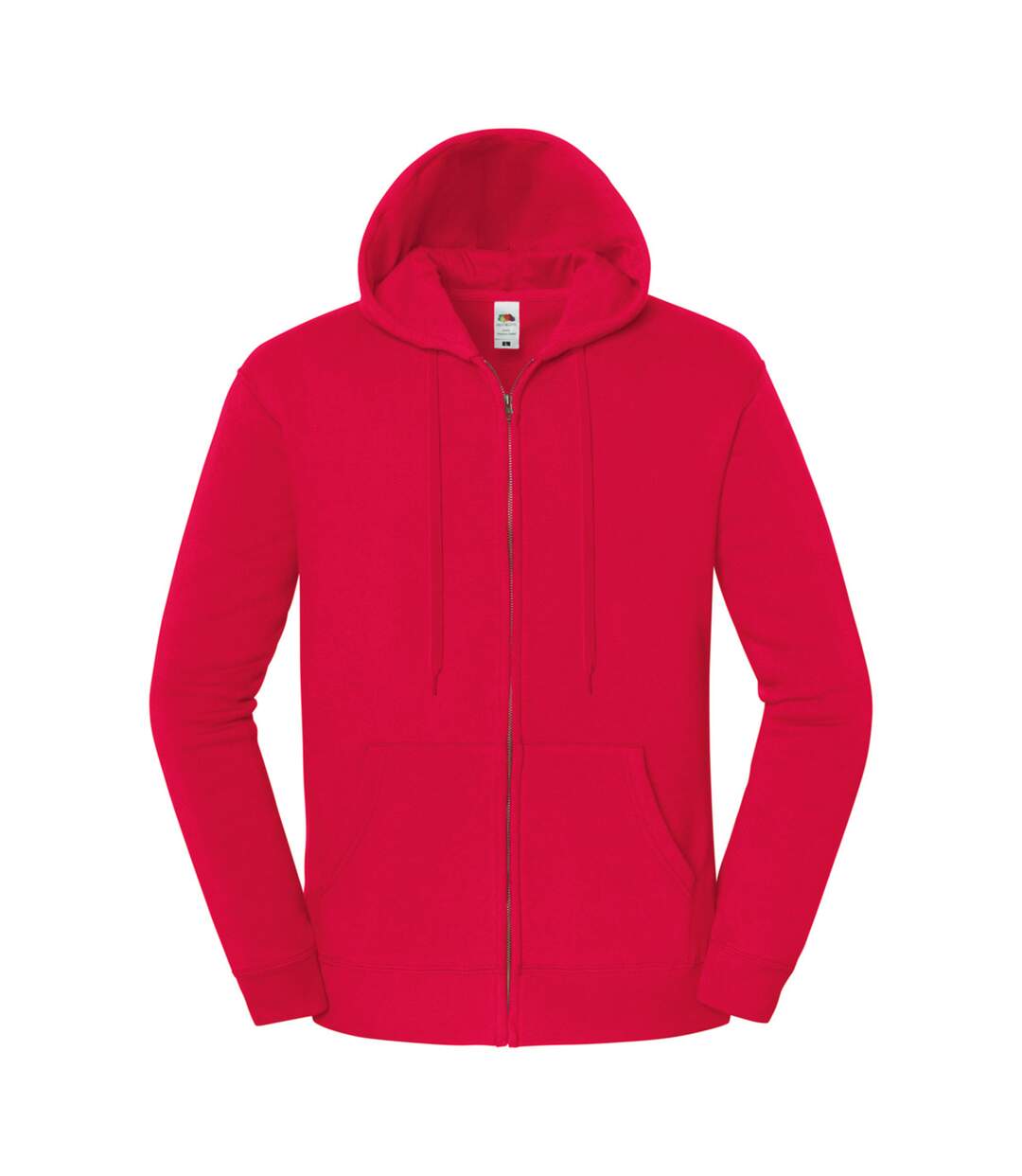 Veste À Capuche Iconic Premium Homme Rouge Fruit Of The Loom-1