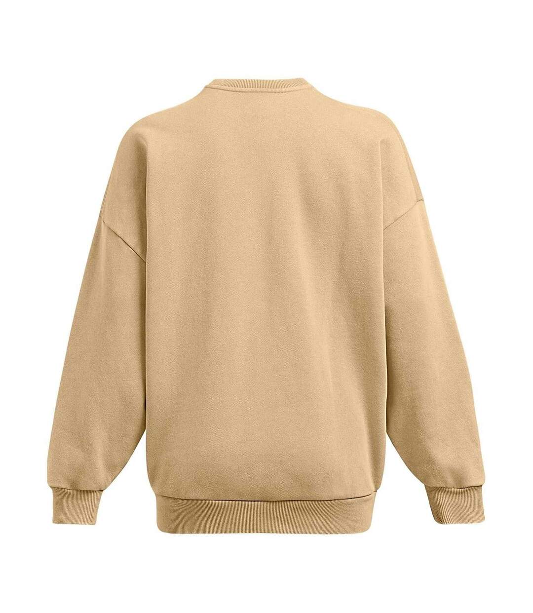 Unisex Adult Crew Neck Oversized Sweatshirt Brown Under Armour-3